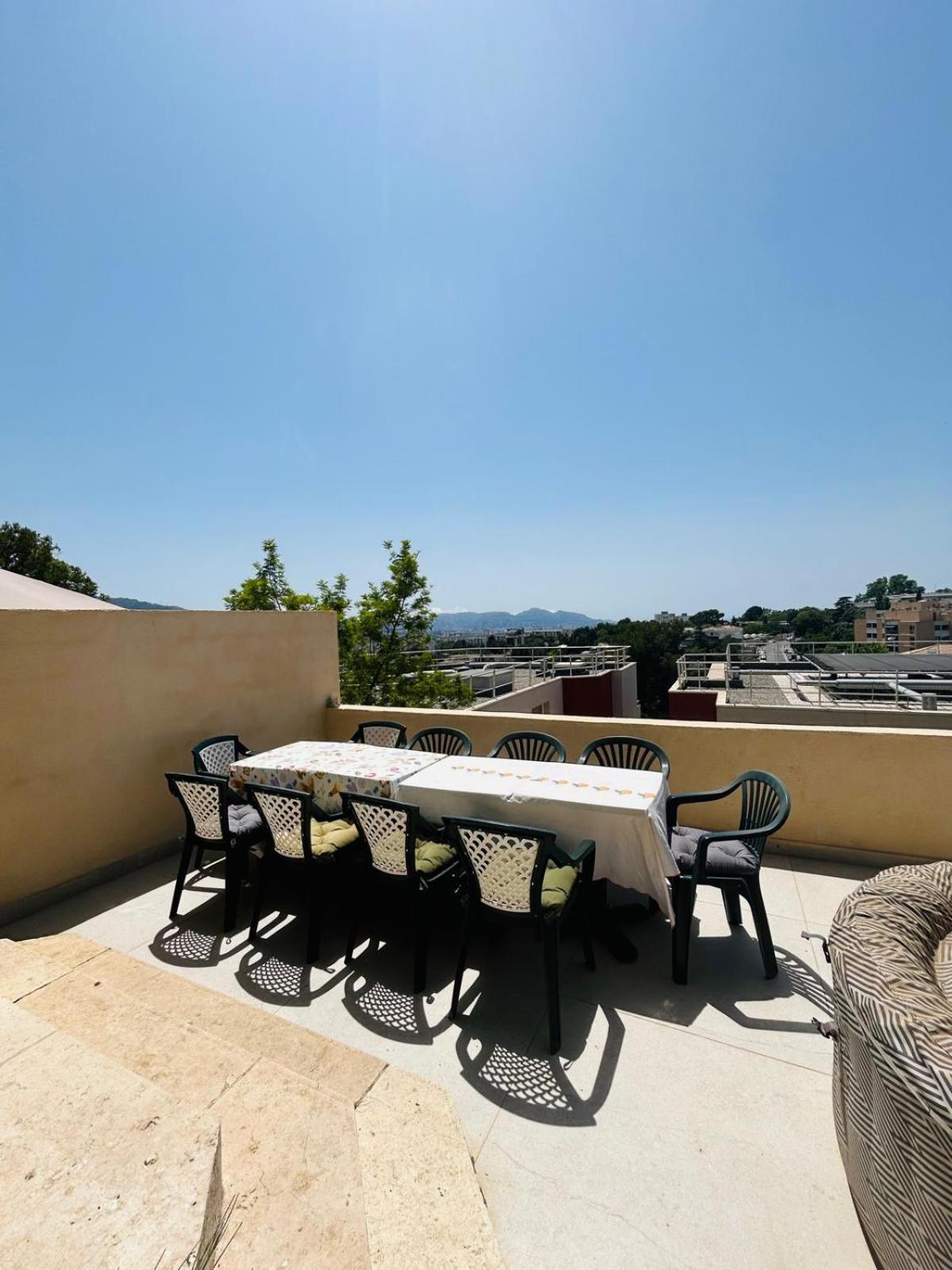 Maisons Detente Jardin, Terrasse Vue Mer Et Spa Marsilia Exterior foto