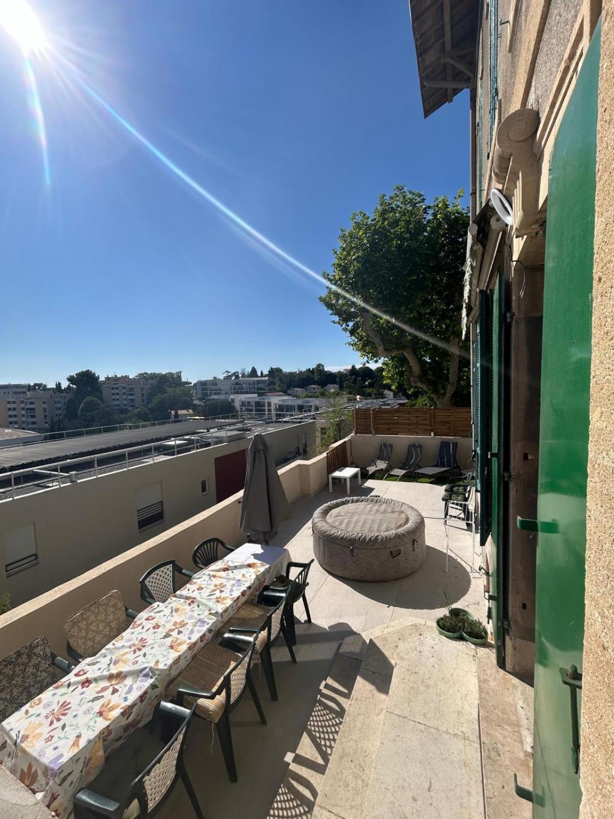 Maisons Detente Jardin, Terrasse Vue Mer Et Spa Marsilia Exterior foto
